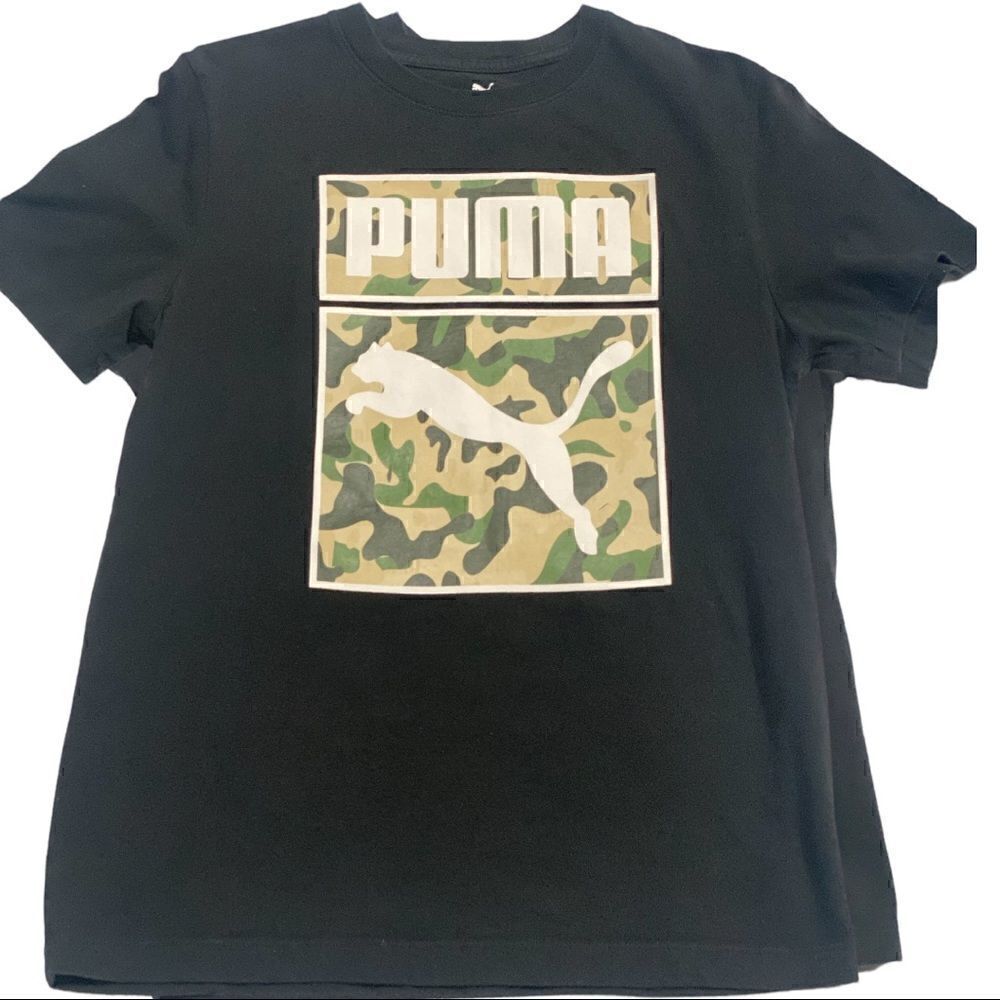 Puma One Shot Camo Puma T-Shirt